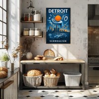 Detroit Surrealism Poster PosterGoat