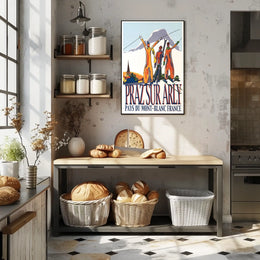 Praz Sur Arly Pays Du Mont-Blanc Poster