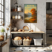 North Carolina Landscape Poster