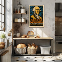 George Washington 1st President Poster