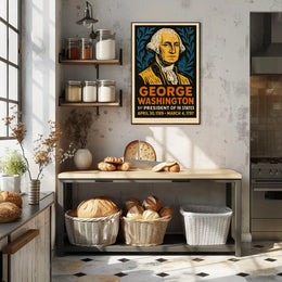 George Washington 1st President Poster