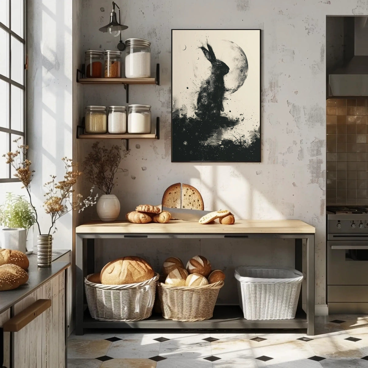 Celestial Rabbit Poster