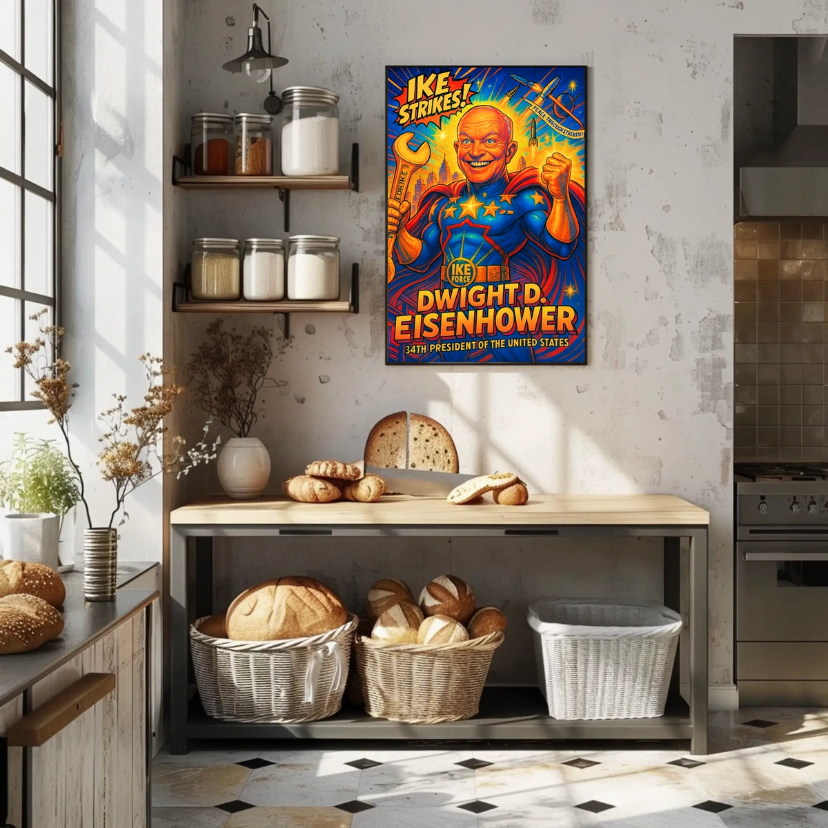Dwight D. Eisenhower 34th President Poster