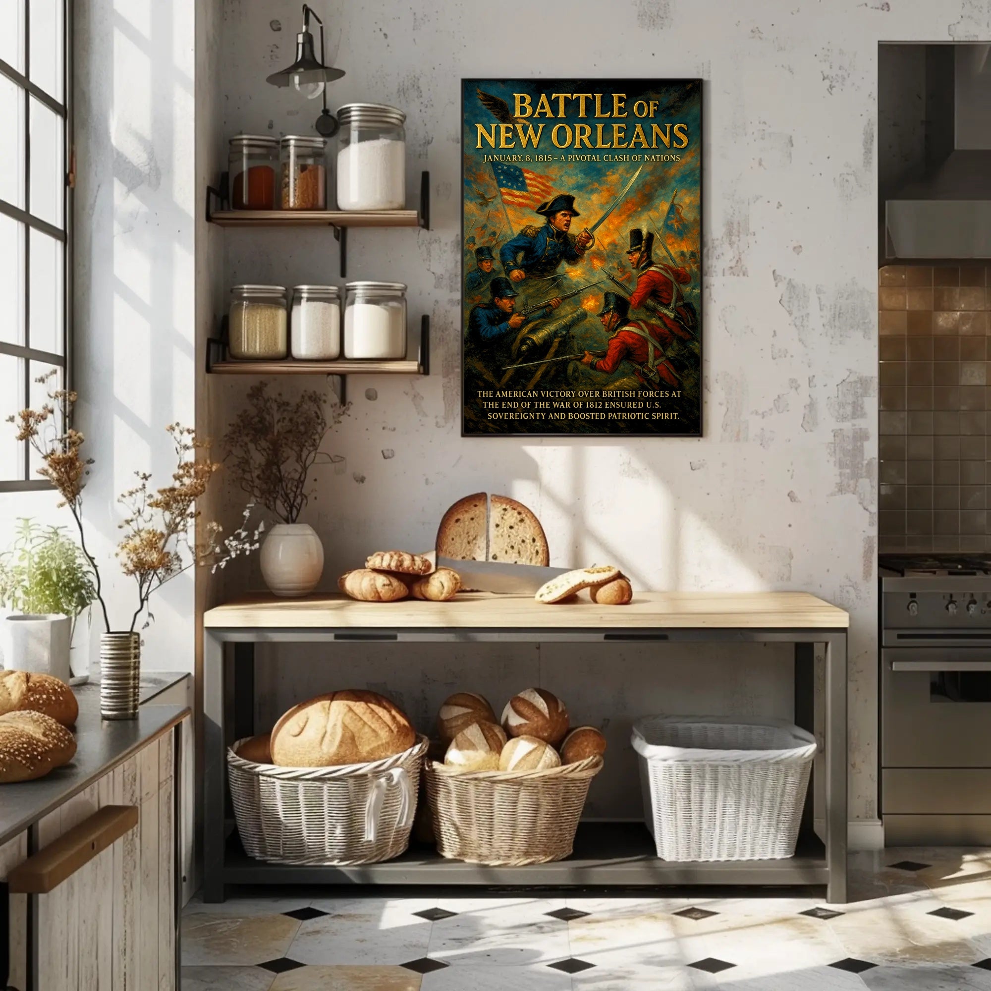 Battle of New Orleans Poster PosterGoat