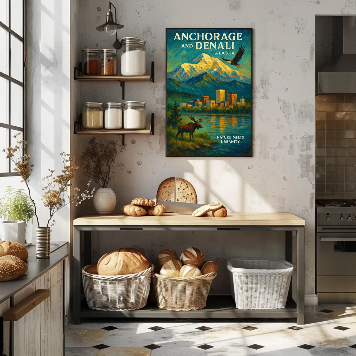 Anchorage and Denali Where Nature Meets Urbanity Description This Poster