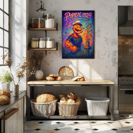Popeye Vintage Poster Art Print 1929 Timeless Icon