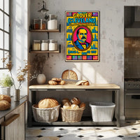 Grover Cleveland 22nd and 24th President Poster PosterGoat
