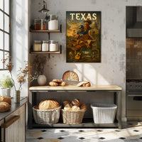 Texas Heritage Montage Poster