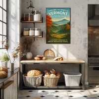 Explore The Spirit Of Vermont Poster Art
