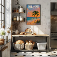 Gulf Shores Orange Beach Alabama Poster
