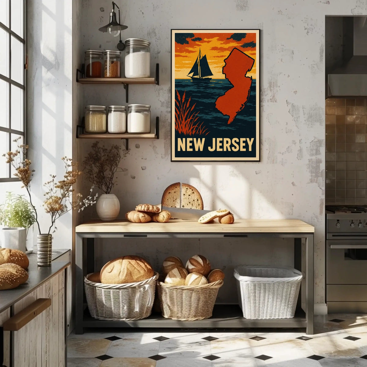 New Jersey Scenic Poster