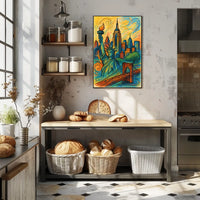 Vibrant New York Cityscape