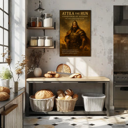 Attila The Hun Conqueror Of Nations Poster