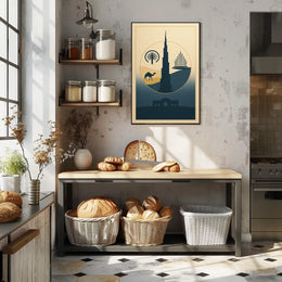 Iconic Dubai Landmarks Poster