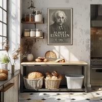 Albert Einstein Theoretical Physicist Poster
