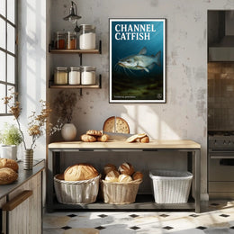 Channel Catfish Poster PosterGoat