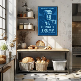 Donald Trump 47th President Poster