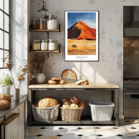 Sossusvlei Sand Dunes Namibia Travel Poster PosterGoat