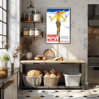 Puente del Inca Winter Sports Poster PosterGoat