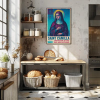 Saint Camilla Protector of the Sick and Suffering Poster