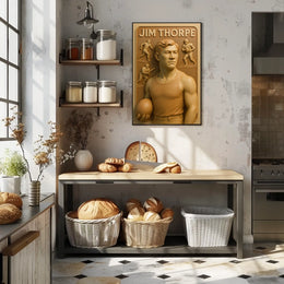 Jim Thorpe Tribute Poster