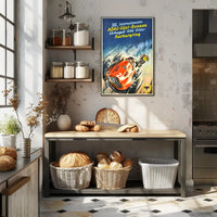XIX. Internationales ADAC-Eifel-Rennen 1956 Poster