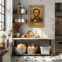 Abraham Lincoln A Legacy of Leadership Poster