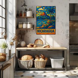 Vibrant Nicaragua Poster
