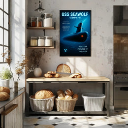 USS Seawolf Nuclear Pioneer Poster PosterGoat