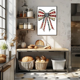 patriotic bow Poster