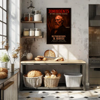 Rutherford B. Hayes 19th President of the United States Zombidents Poster Series