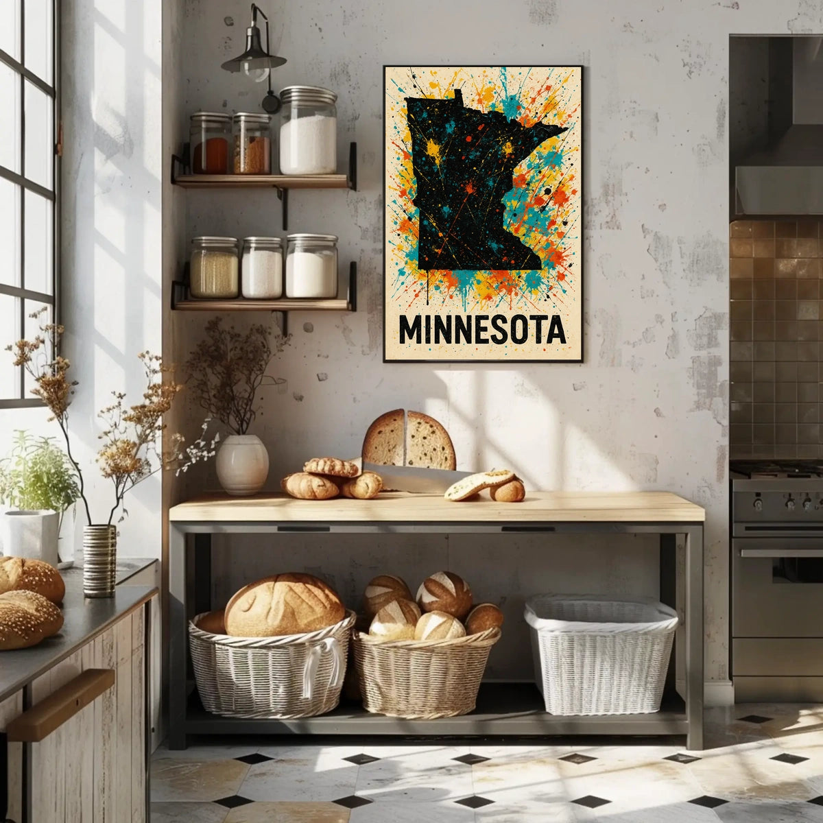 Minnesota Splash Poster