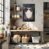 Gothic Elegance Frame Poster