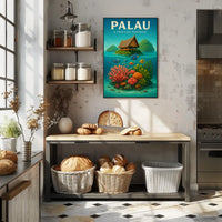 Palau A Pristine Paradise Poster