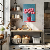 Floral Fantasy Poster Vibrant Botanical Wall Art