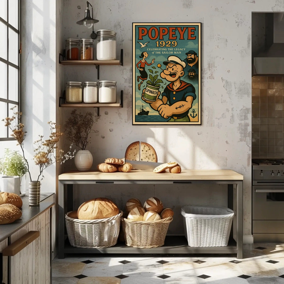 Popeye 1929 Art Poster POP-123