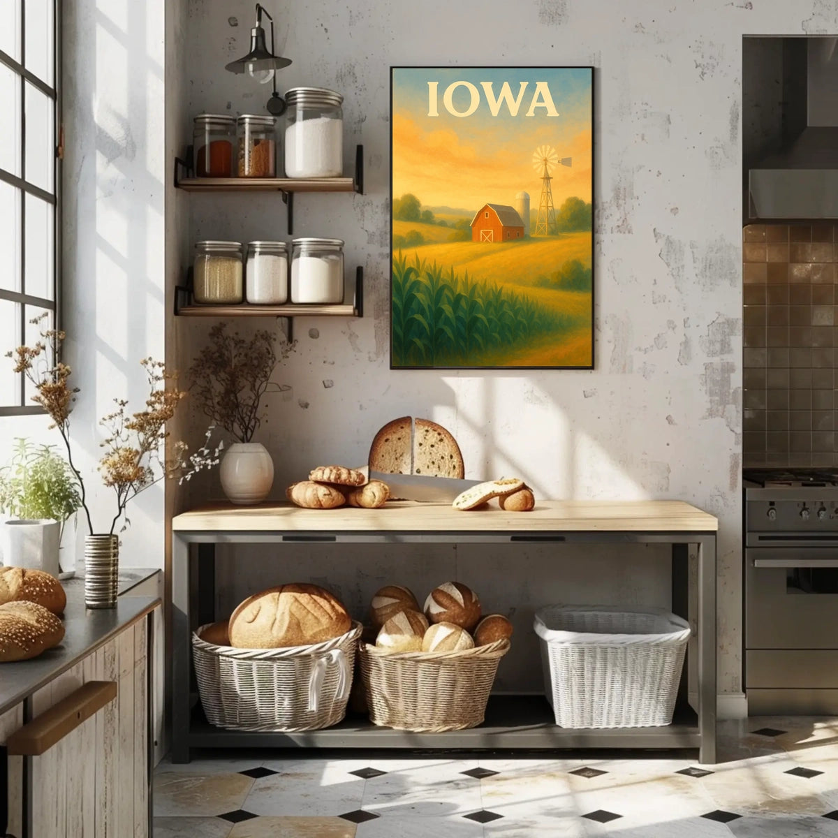 Iowa Countryside Poster