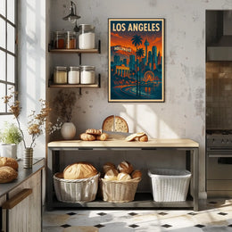 Los Angeles Dreamscape Poster
