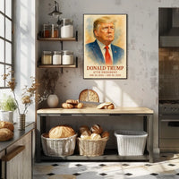 Visionary in Command Donald Trump Poster