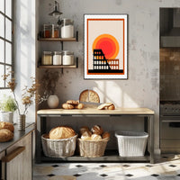 Iconic Architecture at Sunset Poster PosterGoat