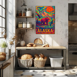 Vibrant Alaska Wilderness Poster