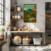 Vermont Natural Serenity Wall Art Print