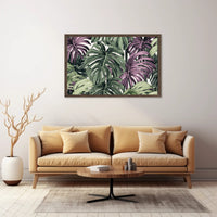 Tropical Foliage Art Poster