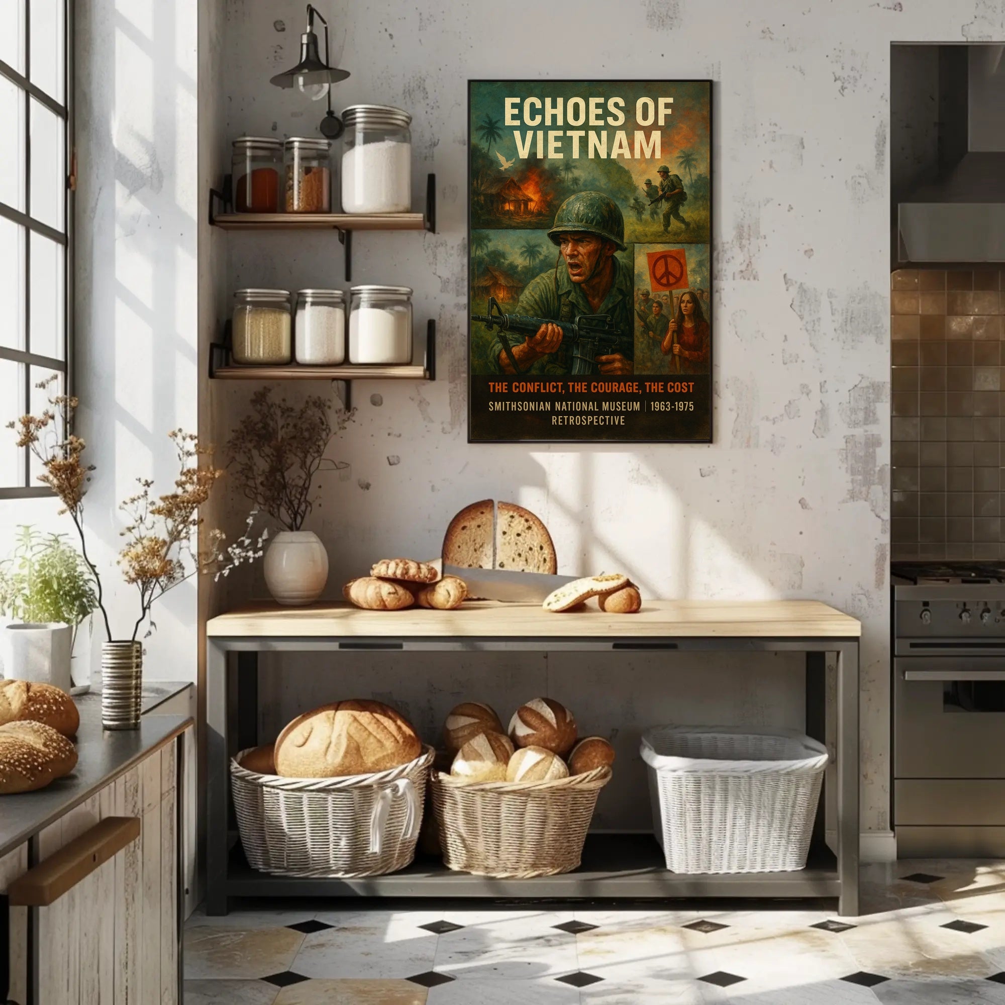 Echoes of Vietnam Wall Art Print