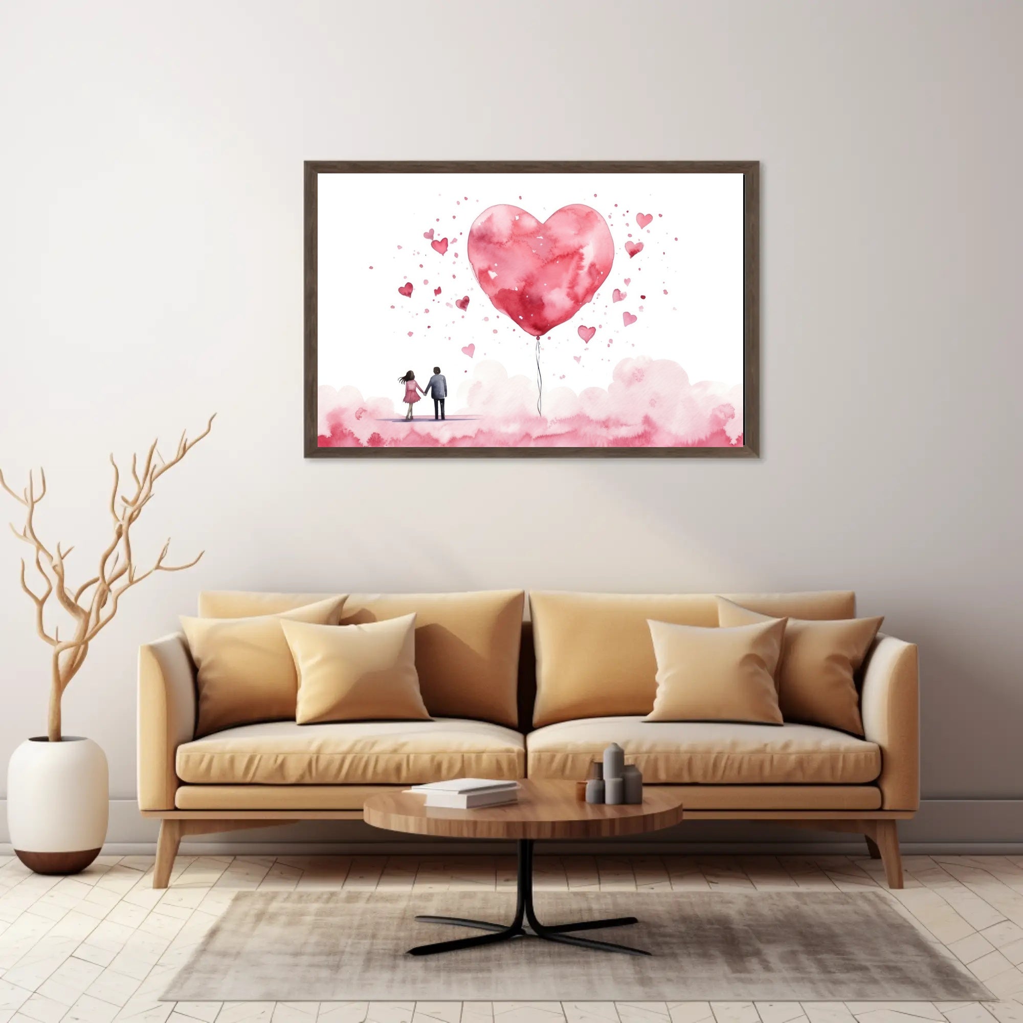 Love in Watercolors Poster