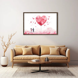 Love in Watercolors Poster