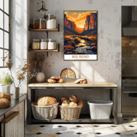 Big Bend Scenic Landscape National Park Poster
