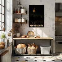New York City Skyline Poster