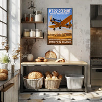PT-22 Recruit Aviation Training Poster PosterGoat
