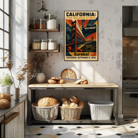 California The Golden State Poster